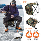 34-Piece Ice Fishing Gear Set with Folding Chair – Rod, Reel, Hooks, Lures & Complete Winter Fishing Kit