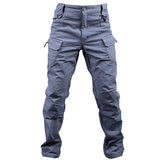 Men's Ix7 Tactical Pants – Elastic Waist, Loose Fit for Outdoor & Work