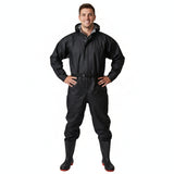 Full-Body Waterproof Waders with Steel Bottom – Durable One-Piece Fishing & Wading Pants