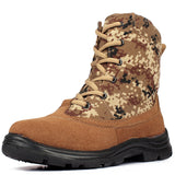 Winter Cold-Proof Sheepskin Boots for Men – Waterproof, Thickened Warm Snow & Outdoor Hiking Boots