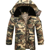 Winter Camouflage Cotton Coat – Waterproof, Windproof & Thermal Outdoor Military Jacket for Men and Women