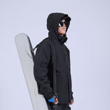 Winter Waterproof Fishing Jacket for Men – Thickened Fleece-Lined Outdoor Windproof & Warm Fishing Coat