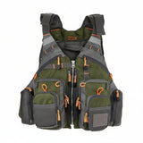 Multi-Functional Fishing Life Jacket – Detachable Floating Vest for Rock, Sea & Boat Fishing