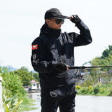 Men’s Winter Fishing Suit – Windproof Waterproof Thermal Jacket & Pants Set for Outdoor Angling and Sea Fishing