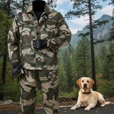 Unisex Wear-Resistant Camouflage Workwear Set | Tactical Outdoor Suit