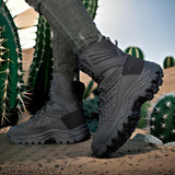 Mid-Top Tactical Combat Boots Wear-Resistant Hiking & Desert Boots