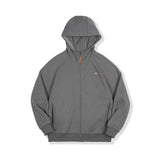 American Snowflake Zipper Hooded Sweatshirt Jacket