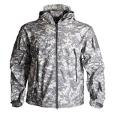 Men’s Tactical Soft Shell Jacket – Fleece Lined Waterproof Camouflage Outdoor Jacket