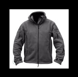 Men’s Outdoor Warm Fleece Lined Jacket – Cold-Proof Windbreaker Hooded Coat for Winter