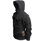 Men’s Tactical Soft Shell Jacket – Waterproof, Windproof & Warm Outdoor Hooded Coat