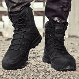 Men's Large Size Tactical Boots – Outdoor Military Combat Boots
