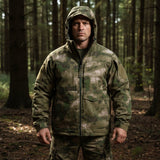 M65 Tactical Winter Jacket for Men – Water-Repellent Heat Reflective Cotton Coat, Windproof Outdoor Camouflage Coldproof Military Jacket