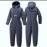 X3R Upgraded One-Piece Winter Fishing Suit – Thickened Cold-Proof, Windproof & Waterproof -40°C Insulated Coverall