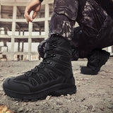 Men's Large Size Tactical Boots – Outdoor Military Combat Boots