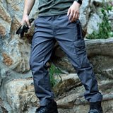 Men's Multi-pocket Waterproof Tactical Hiking Cargo Pants