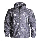 Men’s Tactical Soft Shell Jacket – Fleece Lined Waterproof Camouflage Outdoor Jacket