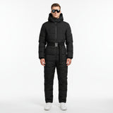 Outdoor One-Piece Down Jacket for Adults – Winter Waterproof Warm Ski & Fishing Coverall Suit