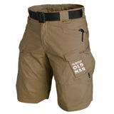 Men’s IX7 Tactical Shorts – 5-Pocket Camouflage Military Work Pants for Outdoor, Hiking, and Summer Training