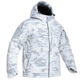 M65 Tactical Winter Jacket for Men – Water-Repellent Heat Reflective Cotton Coat, Windproof Outdoor Camouflage Coldproof Military Jacket