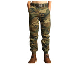 Men's Camouflage Cotton Cargo Pants – Loose Fit Tactical Casual Trousers for Outdoor & Workwear