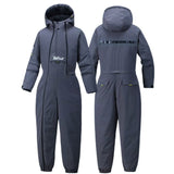 X3R Upgraded One-Piece Winter Fishing Suit – Thickened Cold-Proof, Windproof & Waterproof -40°C Insulated Coverall