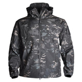 Men’s Tactical Soft Shell Jacket – Fleece Lined Waterproof Camouflage Outdoor Jacket
