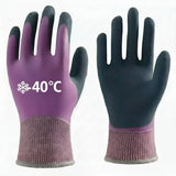 Men’s Winter Fishing Gloves - Waterproof Stab-Proof Warm Velvet Lined for Ice Fishing & Outdoor Sports