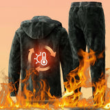 Winter Velvet Workwear Set – Thickened, Water-Repellent & Wear-Resistant Jacket