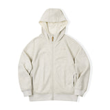 American Snowflake Zipper Hooded Sweatshirt Jacket