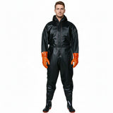 Full-Body Waterproof Waders with Steel Bottom – Durable One-Piece Fishing & Wading Pants