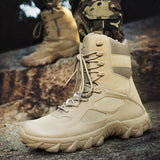 Men’s Tactical Desert Boots – Lightweight High-Top Outdoor Hiking Boots
