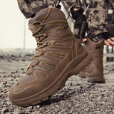 Men's Large Size Tactical Boots – Outdoor Military Combat Boots