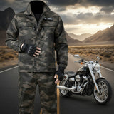 Unisex Wear-Resistant Camouflage Workwear Set | Tactical Outdoor Suit