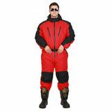 Outdoor One-Piece Down Jacket for Adults – Winter Waterproof Warm Ski & Fishing Coverall Suit