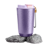 Luxury Pure Titanium Insulated Tumbler with Carry Strap – Portable Straight Cup