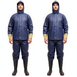 Full-Body Waterproof Waders with Steel Bottom – Durable One-Piece Fishing & Wading Pants