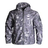Men’s Tactical Soft Shell Jacket – Fleece Lined Waterproof Camouflage Outdoor Jacket