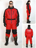 Outdoor One-Piece Down Jacket for Adults – Winter Waterproof Warm Ski & Fishing Coverall Suit