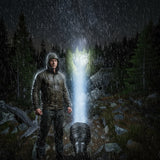 K55 Powerful LED Flashlight XHP70.3Hi 3500LM Outdoor Torch with Type-C Recharge