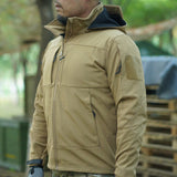 Men’s Outdoor Soft Shell Tactical Jacket | Waterproof, Windproof & Warm Assault Coat