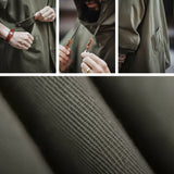 Retro M51 Military Jacket Vintage Fishtail Hooded Workwear Coat