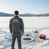 Men’s Thickened One-Piece Cotton Suit – Winter Cold-Proof Windproof Thermal Fishing & Skiing Coverall