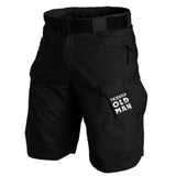 Men’s IX7 Tactical Shorts – 5-Pocket Camouflage Military Work Pants for Outdoor, Hiking, and Summer Training