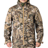 Men’s 3-in-1 Shark Skin Soft Shell Tactical Jacket – Waterproof, Windproof & Warm
