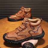 Men’s Plus Velvet Martin Boots | Warm Mid-Top Casual Outdoor Boots