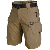 Ix7 Tactical Shorts – Men's 5-Pocket Military-Style Training Shorts for Summer Work & Outdoor Use