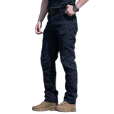 Men's Ix7 Tactical Pants – Elastic Waist, Loose Fit for Outdoor & Work