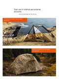 Ultralight 1-Person Camping Tent – Double-Layer Waterproof Camouflage Backpacking Shelter for Hiking, Trekking & Outdoor Survival