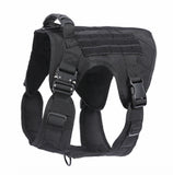 Adjustable German Shepherd Tactical Dog Harness Vest With Handle