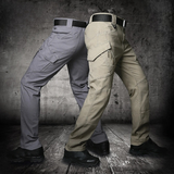 Men's Ix7 Tactical Pants – Elastic Waist, Loose Fit for Outdoor & Work